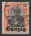 D-DZ-005 - Germania mit Aufdruck - 30