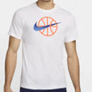 Basketball Tee - White