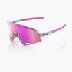 100% Slendale Polished Translucent Grey / Purple Multilayer Mirror Lens