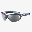 Cebe S´Track 2.0 M  Matte Plum Turquoise - Zone  Grey Cat.3 Silver AF