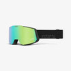 100% SNOWCRAFT Black / HiPER Green Mirror