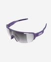 POC DO Half Blade Sapphire Purple Translucent - Clarity Road Silver Mirror Lens