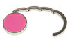 Gancio appendiborsa rosa in metallo (Diam. 4,5 cm) mod 10911