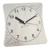 Wanduhr Edelstahl, lautlos