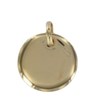 MEDAILLE BOMBEE 2 CM EN PLAQUE OR