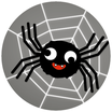 Magnet "Halloween – Spinne"