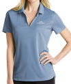 Women's Nike® Dri-FIT Polo (Blue Tint)