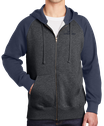 Sport-Tek® Colorblock Full-Zip Hooded Jacket