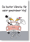 Die besten Wünsche für euren gemeinsamen Weg!