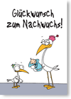 Glückwunsch zum Nachwuchs!