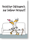 Herzlichen Glückwunsch zur Goldenen Hochzeit!