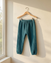 Musselin Hose 'Petrol'