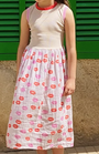 Mustermix Kleid 'Küsschen'