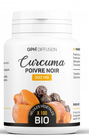 Curcuma + Poivre Noir 300 mg - (Curcuma longa + Piper Nigrum) Bio - 100 gélules végétales