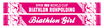 Biathlon Weltcup Fanschal "Biathlon Girl" in pink