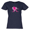 Biathlon Ruhpolding Damen T-Shirt "Home of Biathlon" in navy