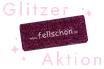 fellschön Glitzer-Pink Restbestände Aktion