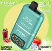 Fizzy Twins Raspberry Lemonade & Strawberry Ice OCS便 海外発送