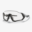 OAKLEY Flight Jacket Steel / Clear - Black Iridium Photochromic