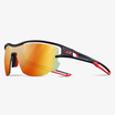 Julbo Aero Schwarz Rot Zebra / Reactiv Performance 1-3 / Light Red