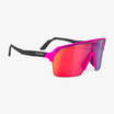Rudy Project Spinshield Air Pink Fluo Matte - Multilaser Red