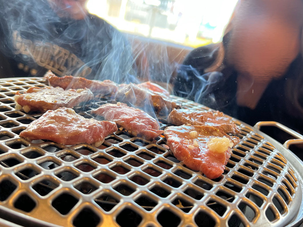 焼肉〜!