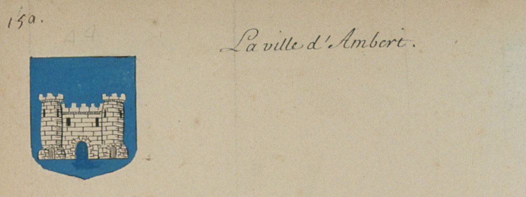 SOURCE : ARMORIAL GÉNÉRAL DE FRANCE, CHARLES D'HOZIER (ÉDIT DE 1696) 2E VOLUME PAGE 150