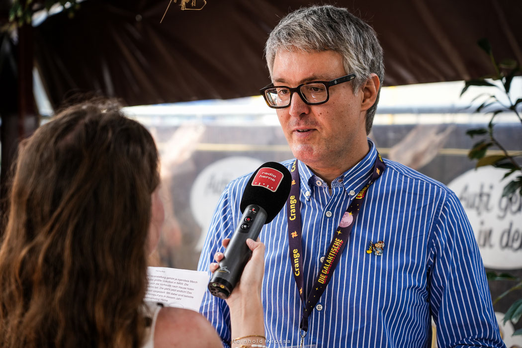 Dr. Christian vom Stadtmarketing Herne im Interview 