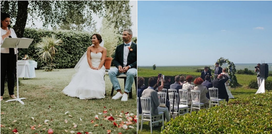 cérémonie laïque mariage à Lyon - sonorisation en plein air DJ Lyon Evènementiel  