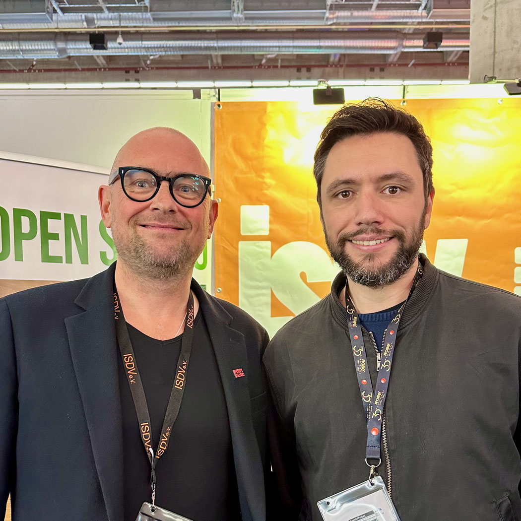 Mit Marc auf dem ISDV Stand im Rahmen der Prolight & Sound 2024