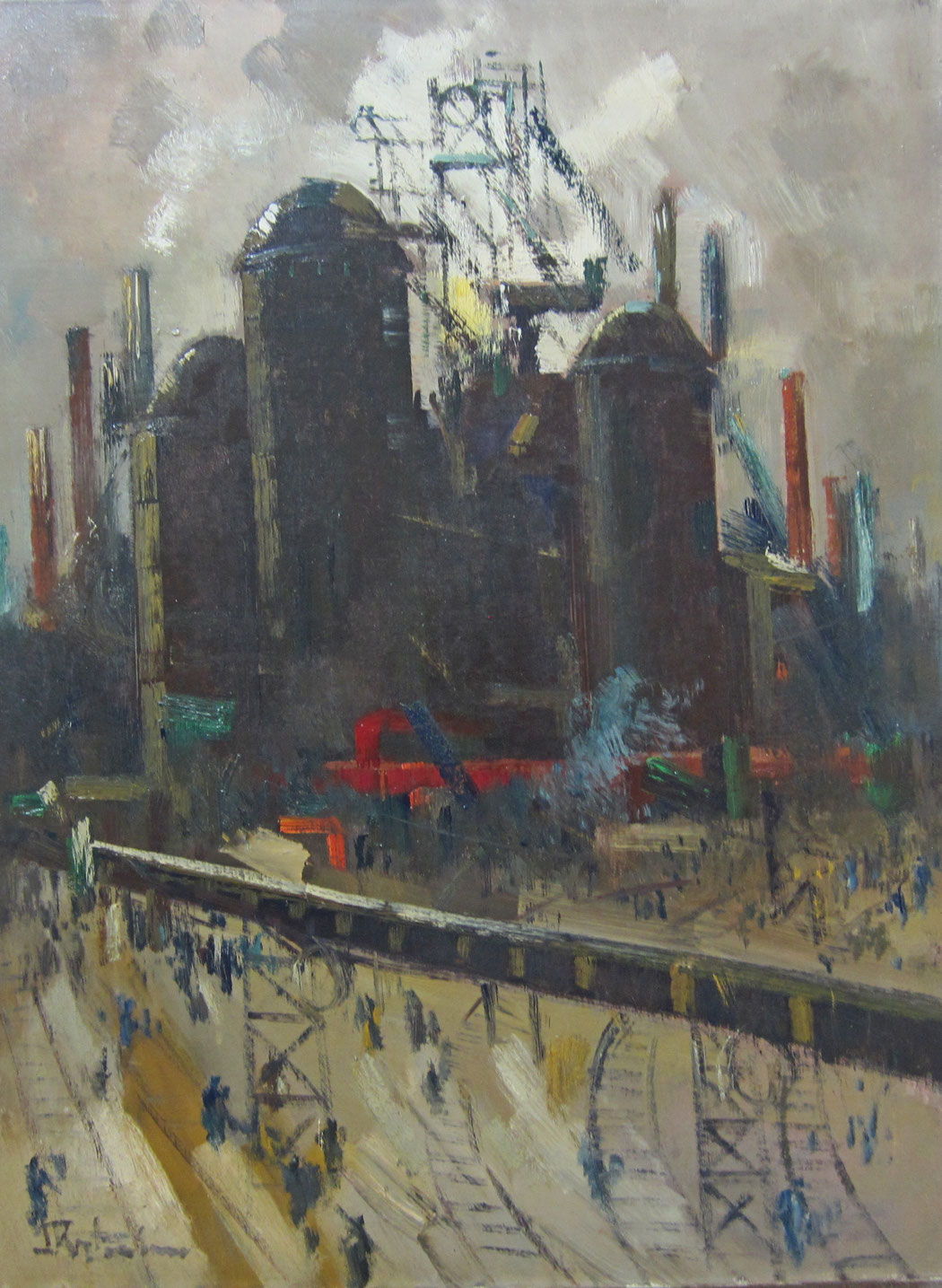 Jan Rijlaarsdam 1911-2007 (80 x 60 cm)