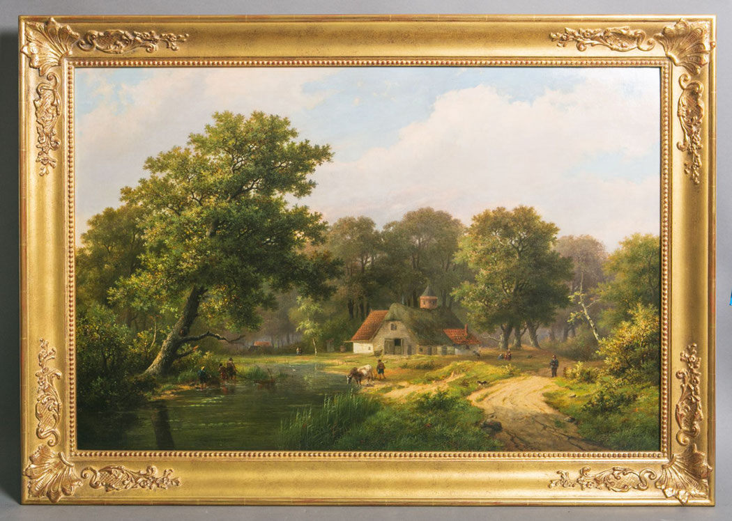 Hendrik Pieter Koekkoek 1843-1927 (67 x 101 cm)