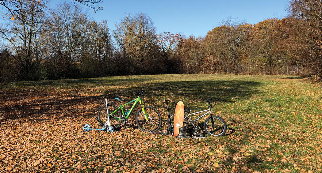 Foto des Pumptrack-Standorts in Affalterbach: Bolzplatz neben der Tennisanlage beim Sportgelände Holzäcker