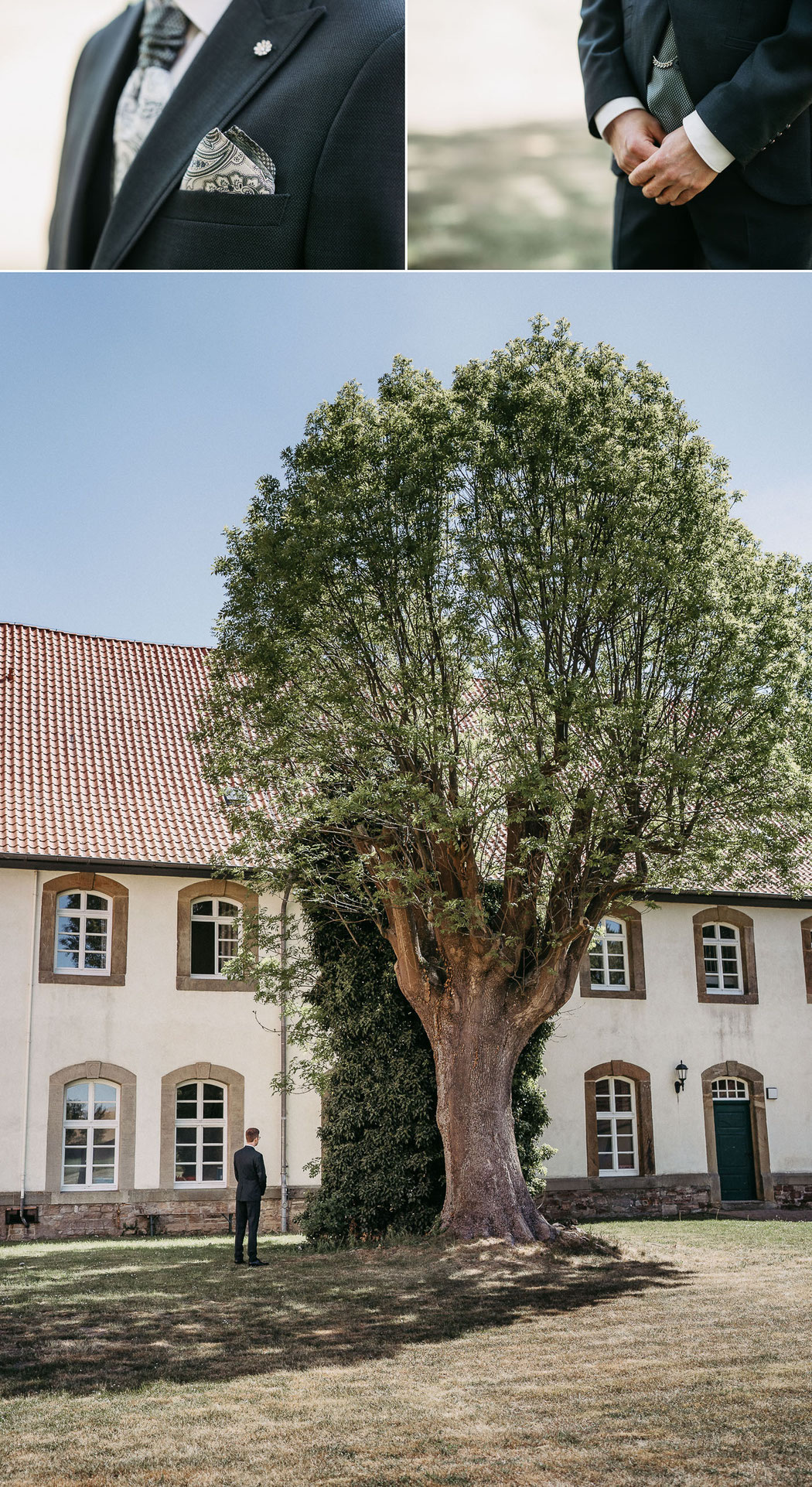 First Look im Kräutergarten: Der erste Blick von Anett und Benedict im Kloster Wöltingerode.
