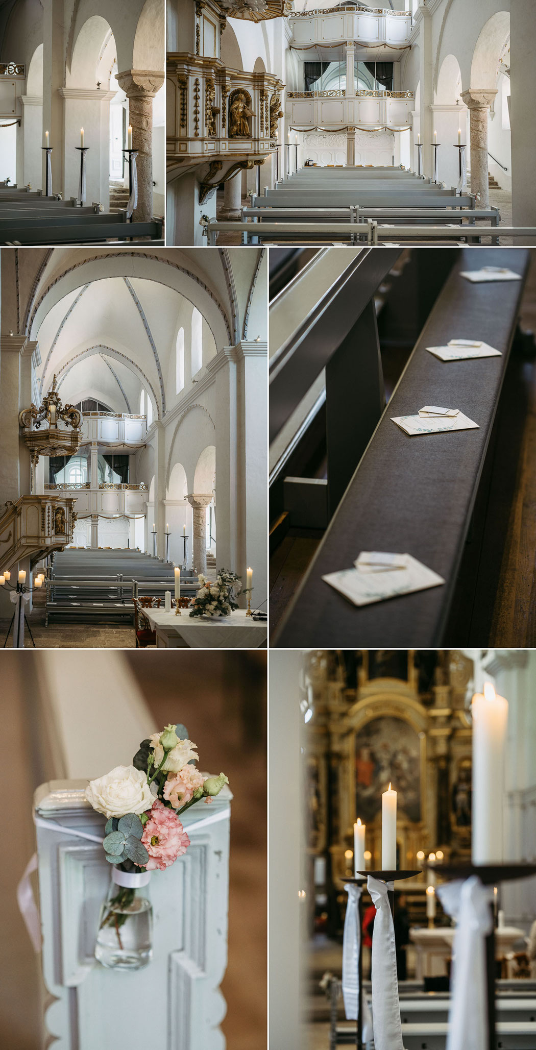 Hochzeitsfotograf Harz: Blick von der Nonnenempore in die historische Klosterkirche