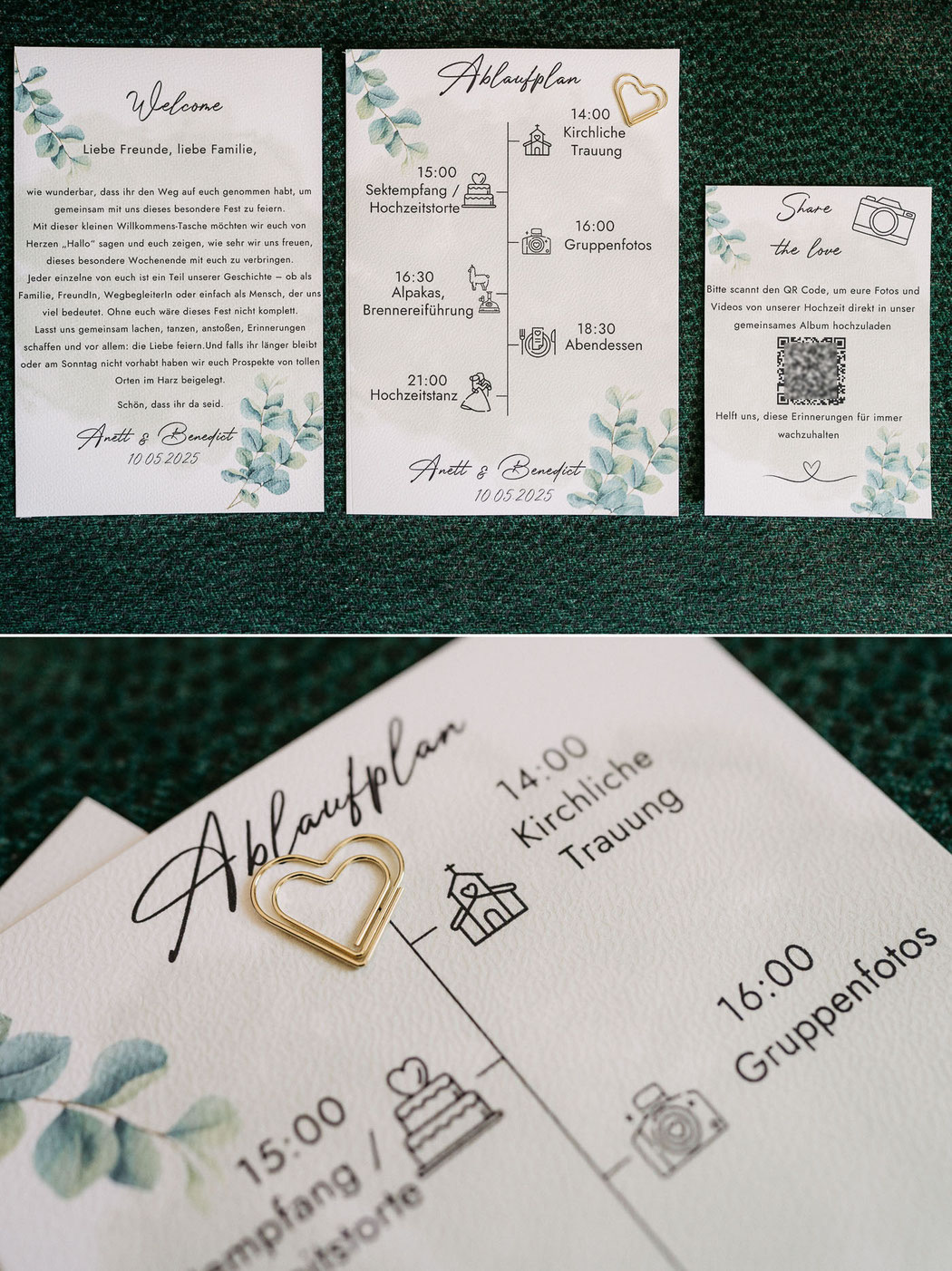 Getting Ready im Klosterhotel Wöltingerode: Braut Anett bereitet sich auf ihre Harz-Hochzeit vor.