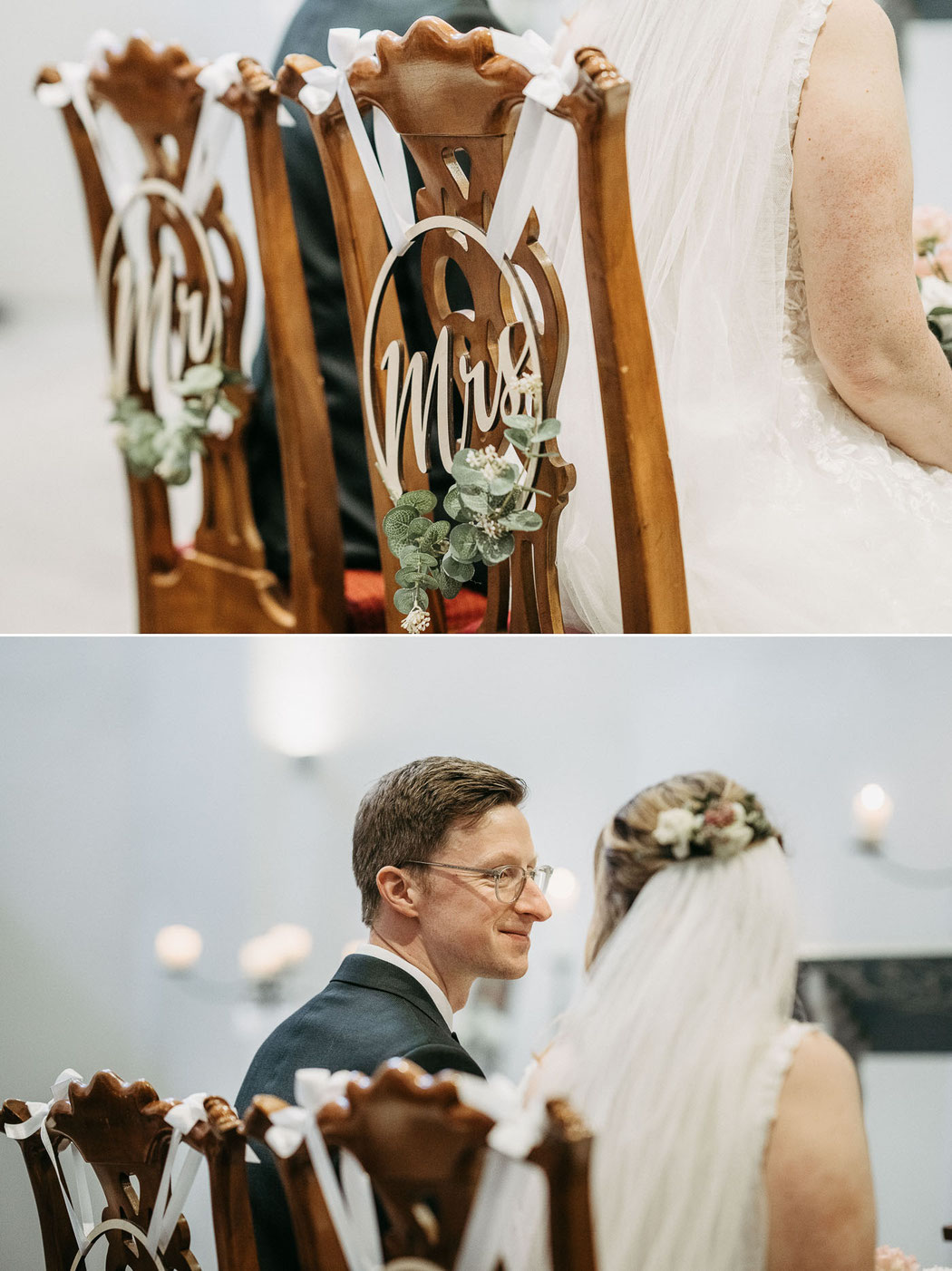 Kirchliche Trauung im Harz: Anett und Benedict in der Klosterkirche Wöltingerode.