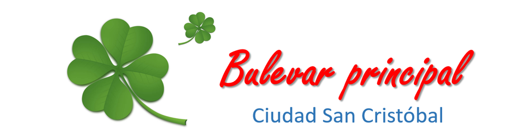Boulevard principal lo mejor de ciudad san cristobal