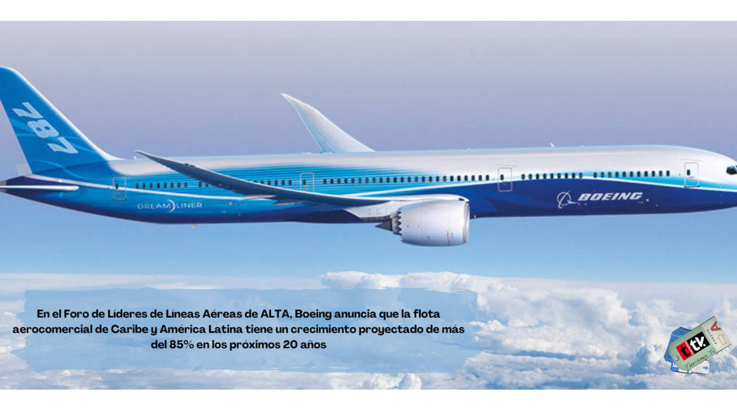 Alta Forum y Boeing en Viajar Turismo Tv televisión 