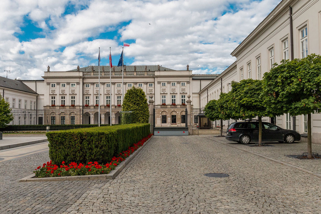 Präsidentenpalast in Warschau © Jutta M. Jenning