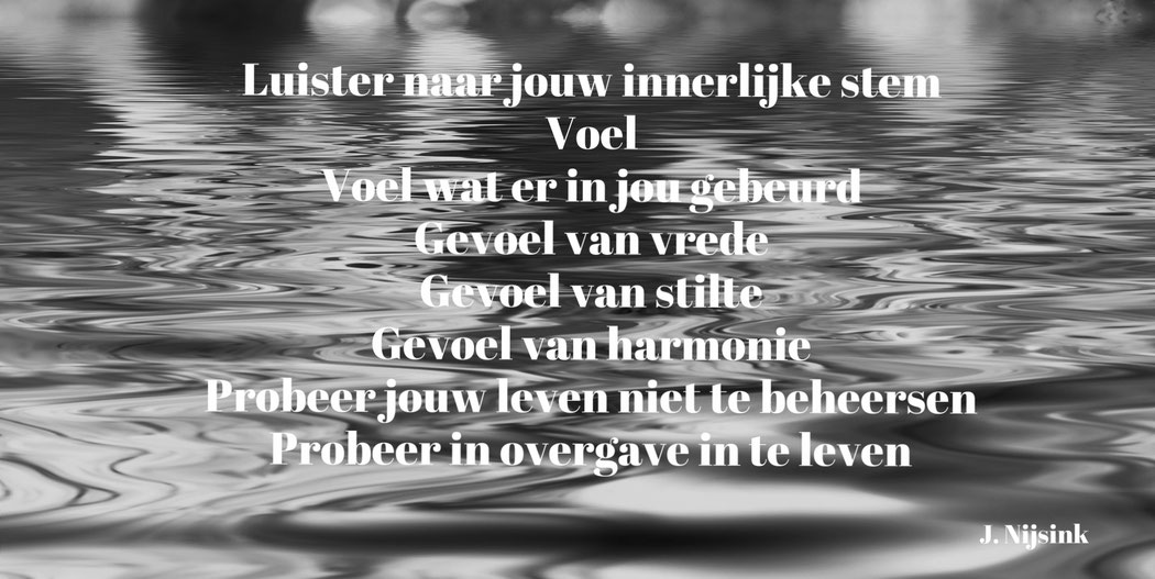 Gedicht Luister Naar Jouw Innerlijke Stem Bijzondere