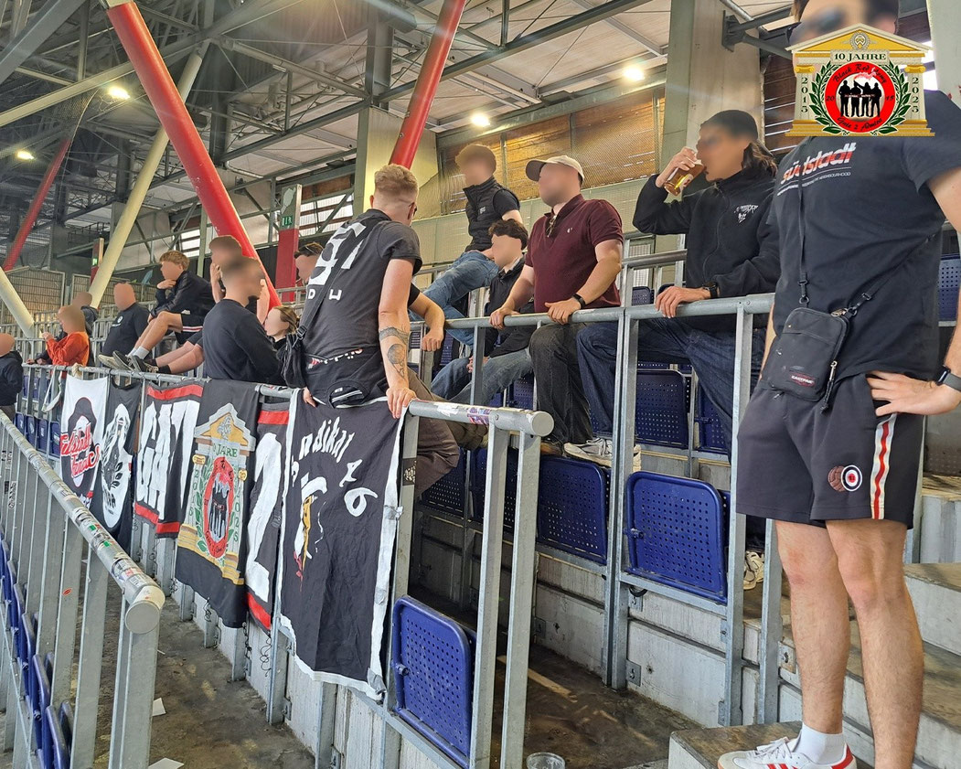 Die aktive Fanszene besuchte das Spiel in Salzburg aber mehr wurde es dann nicht