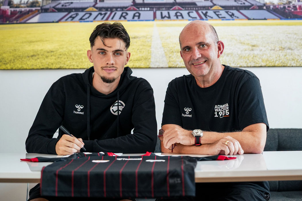 Nadir Ajanovic verlängerte bei Admira Wacker - Foto Admira Wacker
