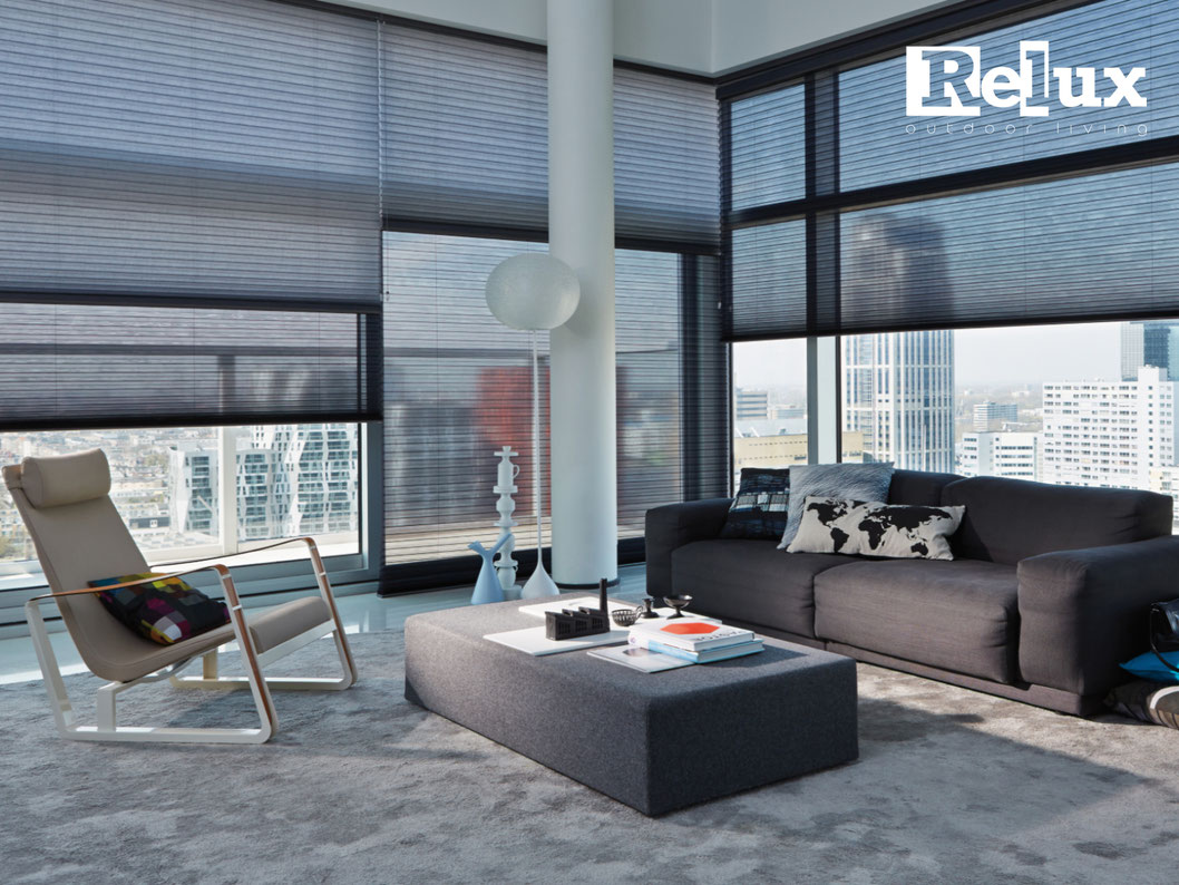 Plissee erhältlich in vielen verschiedenen Varianten mit kinderleichter Bedienung zum Schutz vor Sonne & Hitze