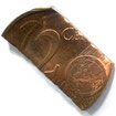Münzen Müller - Fehlprägung - 2 Cent mit starker Doppelprägung - 22 Cent - offiziell entwertet