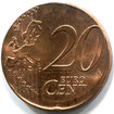 Münzen Müller - Fehlprägung - 20 Cent auf 2 Cent Ronde geprägt