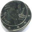 Münzen Müller - Fehlprägung Österreich 1 Euro 2002 - Nur auf das Innenteil / auf die Pille geprägt. 