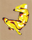 The cover painting for Swamp Ape Review Vol. 6, “Untitled Nude” by Ana Jovanovska