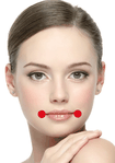 CHRONIQUES_Recettes santé les Marmas du visage 6 par atelier-shanti : Aux coins de la bouche pour mieux digérer
