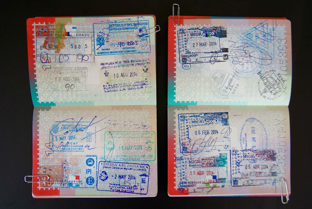 Extrait de nos passeports suisses.